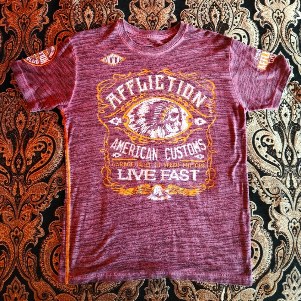 Affliction Men's Short Sleve T-shirt, Never Worn,  New